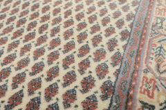 3x5 Ivory, Rose, Blue Color Hand Knotted  Wool Traditional Oriental Rug