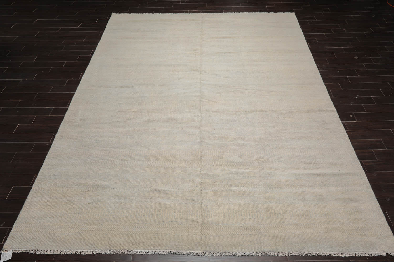 10x14 Beige, Gray, Color Hand Knotted  100% Wool Modern Oriental Rug