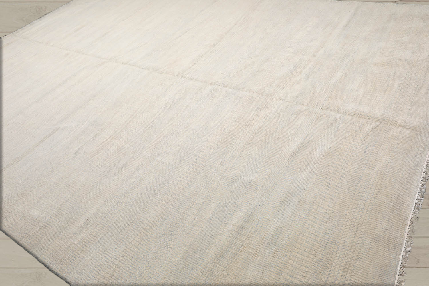 10x14 Beige, Gray, Color Hand Knotted  100% Wool Modern Oriental Rug