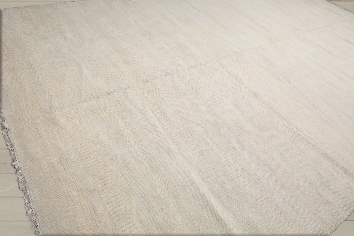 10x14 Beige, Gray, Color Hand Knotted  100% Wool Modern Oriental Rug