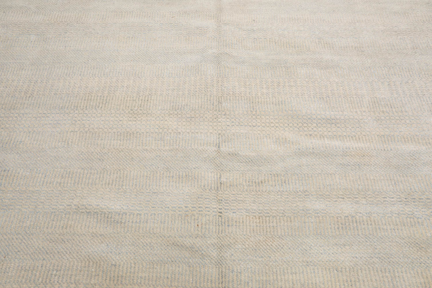 10x14 Beige, Gray, Color Hand Knotted  100% Wool Modern Oriental Rug