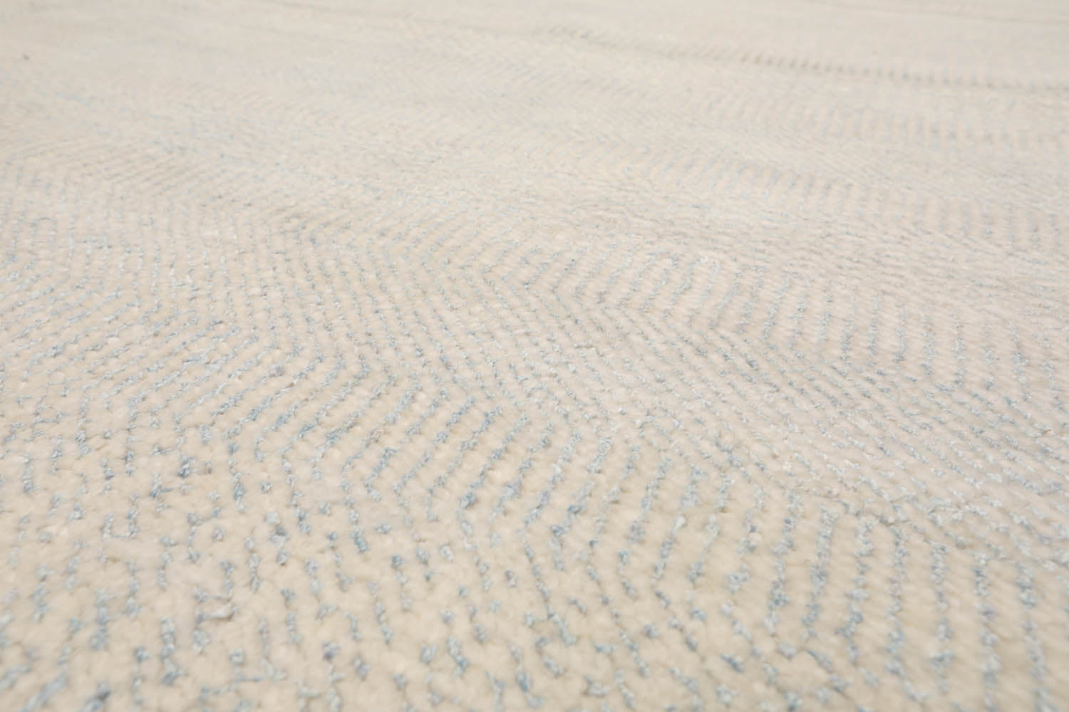 10x14 Beige, Gray, Color Hand Knotted  100% Wool Modern Oriental Rug