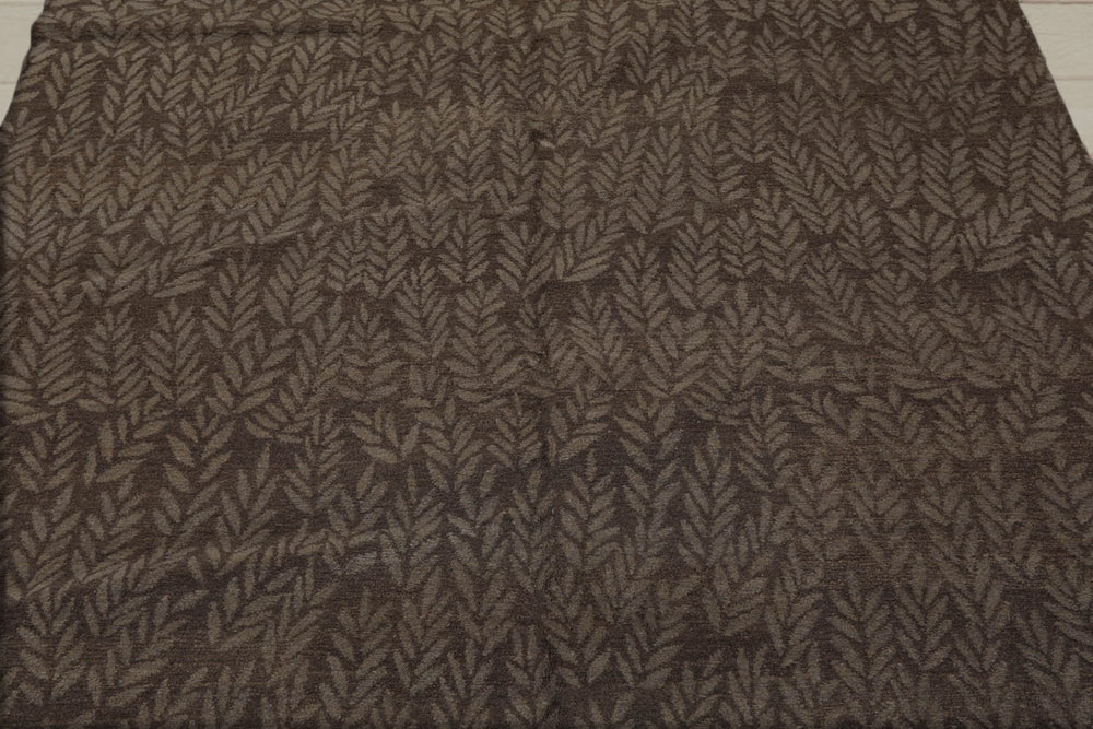 6x9 Taupe, Gray, Color Hand Knotted  100% Wool Transitional Oriental Rug