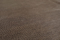 6x9 Tone on Tone Taupe, , Color Hand Knotted  Wool & Silk Modern Oriental Rug