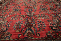 Palace Rose, Charcoal, Ivory Color Hand Knotted Lilihaan 100% Wool Traditional Oriental Rug