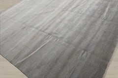 8x10 Tone On Tone Gray, , Color Hand Knotted Tibetan 100% Wool Modern & Contemporary Oriental Rug