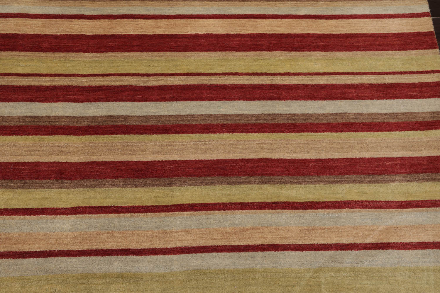 5x8 Multicolor, Brown, Gray Color Hand Knotted  100% Wool Modern Oriental Rug