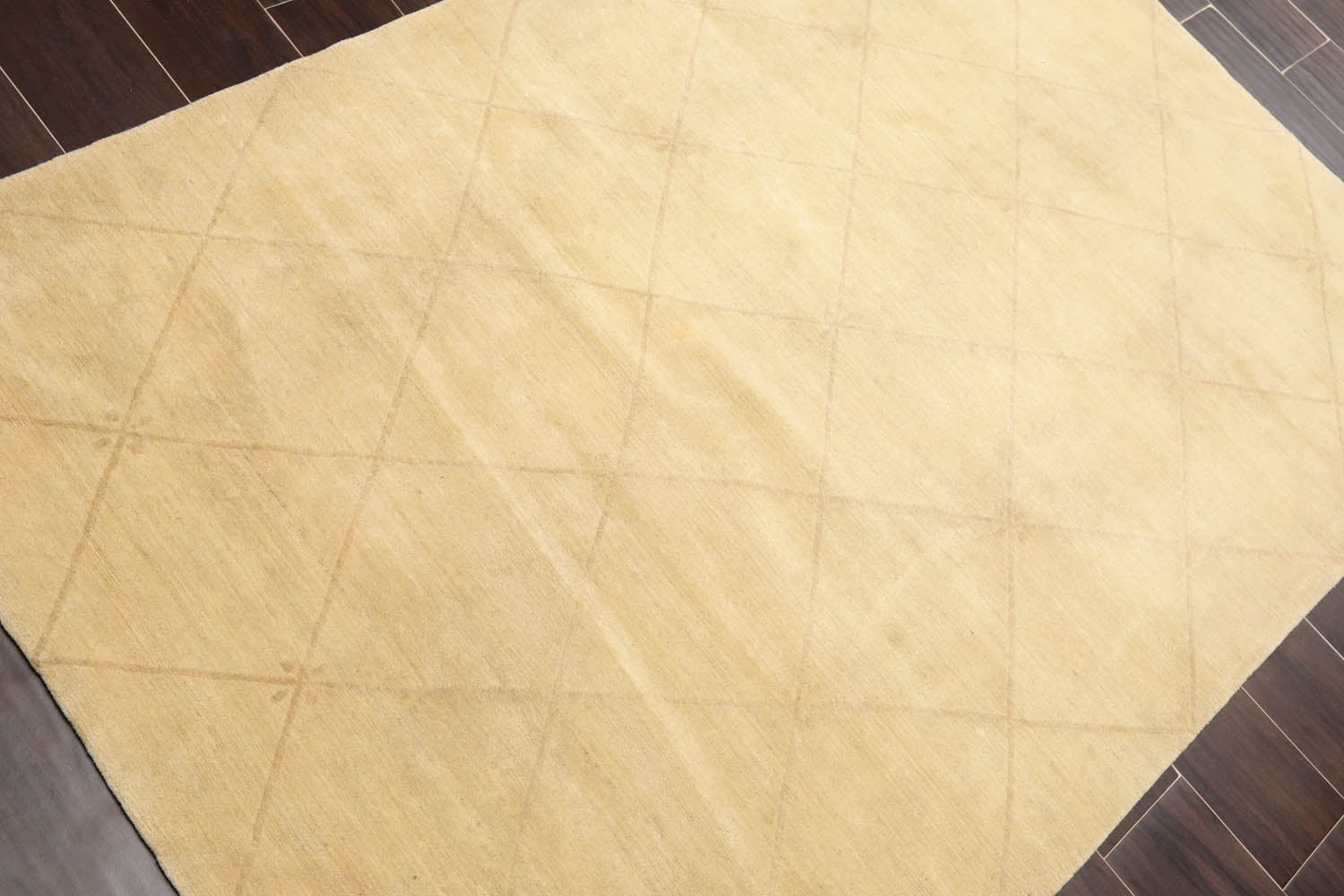 4x6 Pistacchio, Beige, Color Hand Knotted  100% Wool Modern Oriental Rug