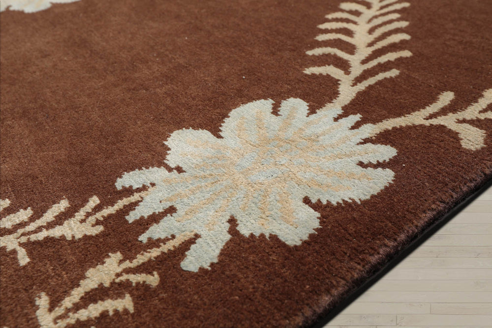 3x5 Brown, Beige, Blue Color Hand Knotted  100% Wool Traditional Oriental Rug