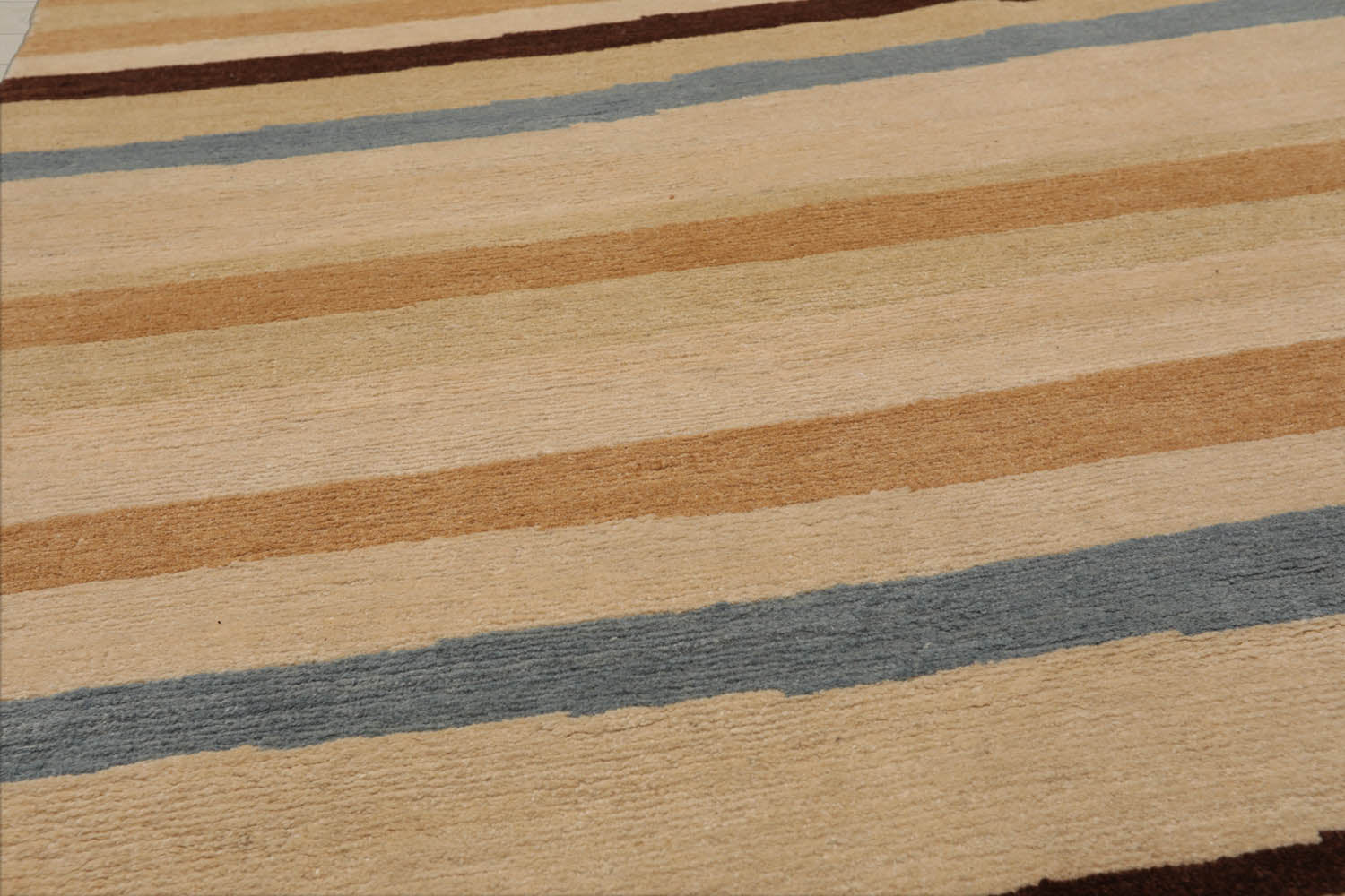 3x5 Beige, Tan, Brown Color Hand Knotted Tibetan 100% Wool Modern & Contemporary Oriental Rug