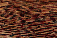 4x6 Gold, Rust, Beige Color Hand Knotted Peshawar 100% Wool Traditional Oriental Rug