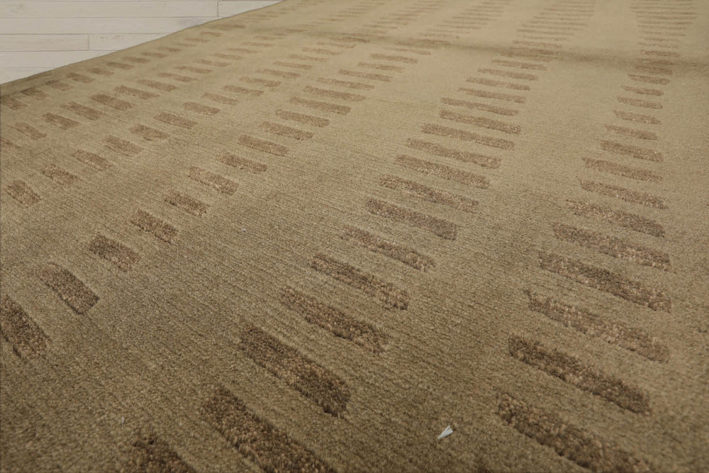 4x6 Olive Green, , Color Hand Knotted Tibetan 100% Wool Modern & Contemporary Oriental Rug