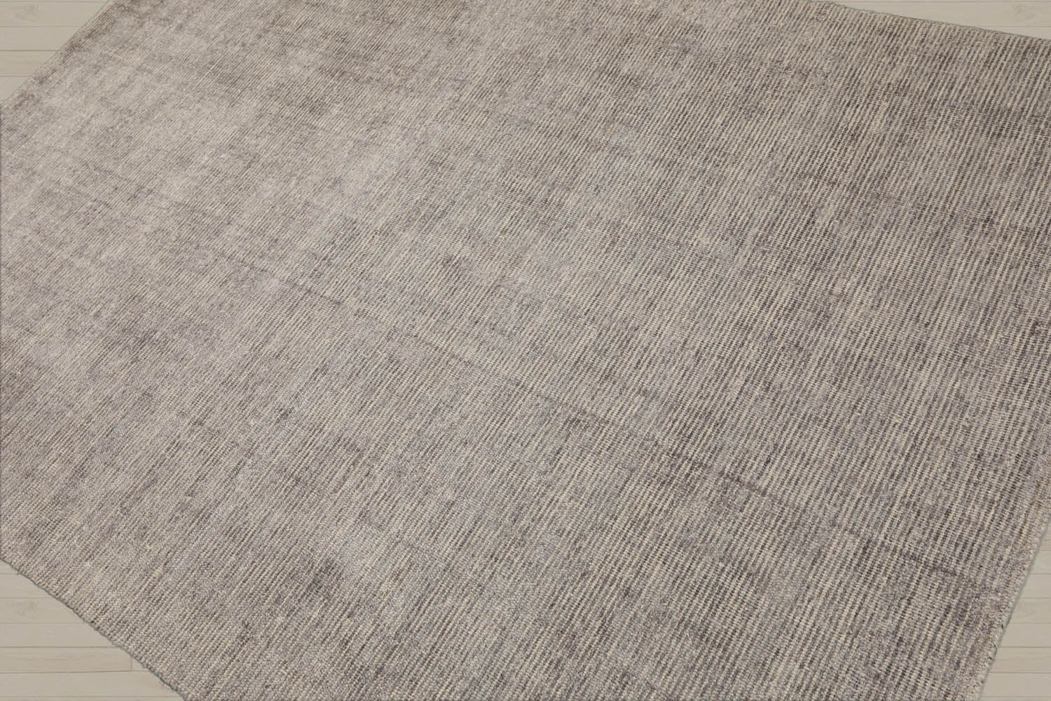 5x8 Taupe, Ivory, Color Hand Knotted  100% Wool Modern & Contemporary Oriental Rug