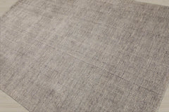 5x8 Taupe, Ivory, Color Hand Knotted  100% Wool Modern & Contemporary Oriental Rug