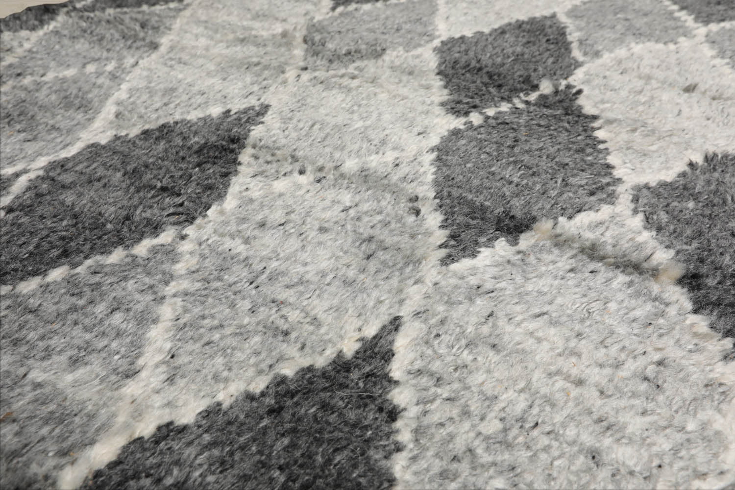 5x8 Tone On Tone Gray, , Color Hand Knotted  100% Wool Tribal Oriental Rug
