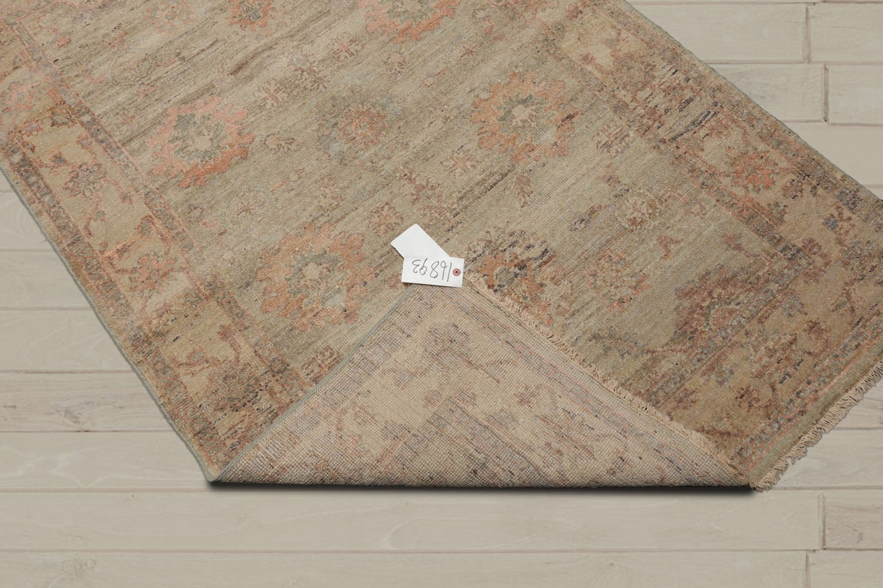 4x6 Mint, Pistacchio, Blush Color Hand Knotted Afghan Oushak 100% Wool Traditional Oriental Rug