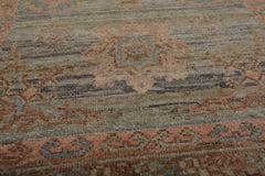 3x5 Sea Foam, Blush, Blue Color Hand Knotted Oushak 100% Wool Traditional Oriental Rug