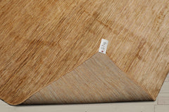 6x9 Tone on tone Gold, , Color Hand Knotted Tibetan Sherpa 100% Wool Modern Oriental Rug