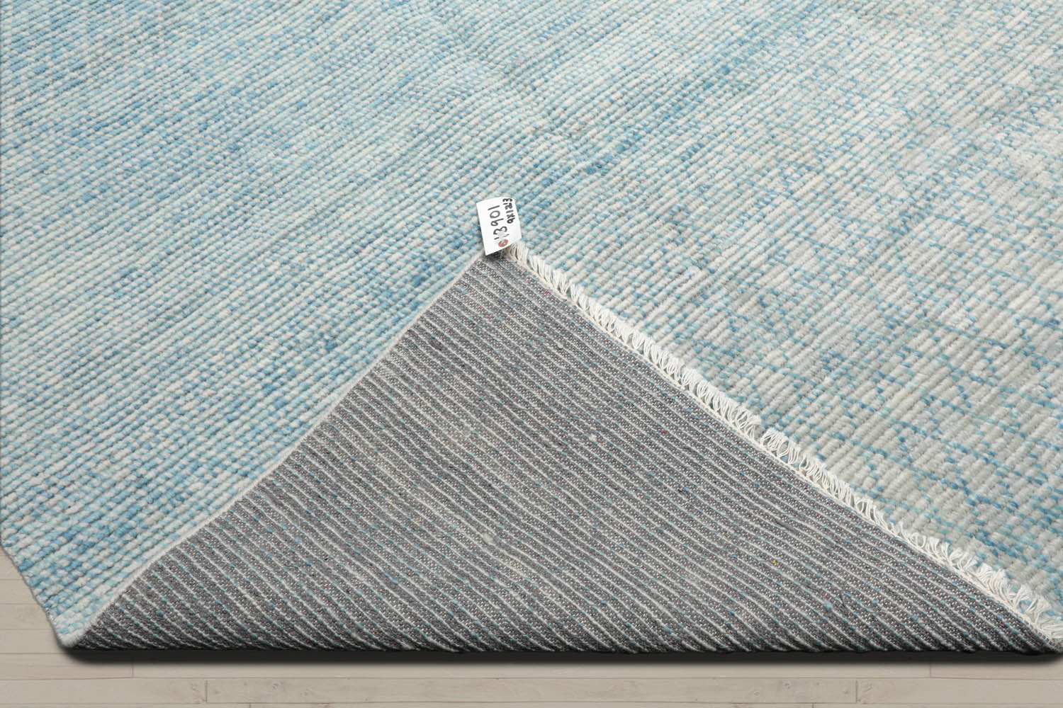 9x12 Ivory, Aqua, Color Hand Knotted  Wool Contemporary Oriental Rug