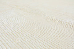 Runner Off White, , Color Hand Knotted Tibetan Viscose Moden & Contemporary Oriental Rug
