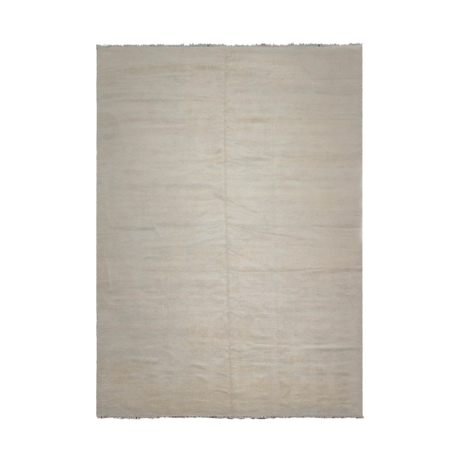 10x14 Beige, Gray, Color Hand Knotted  100% Wool Modern Oriental Rug
