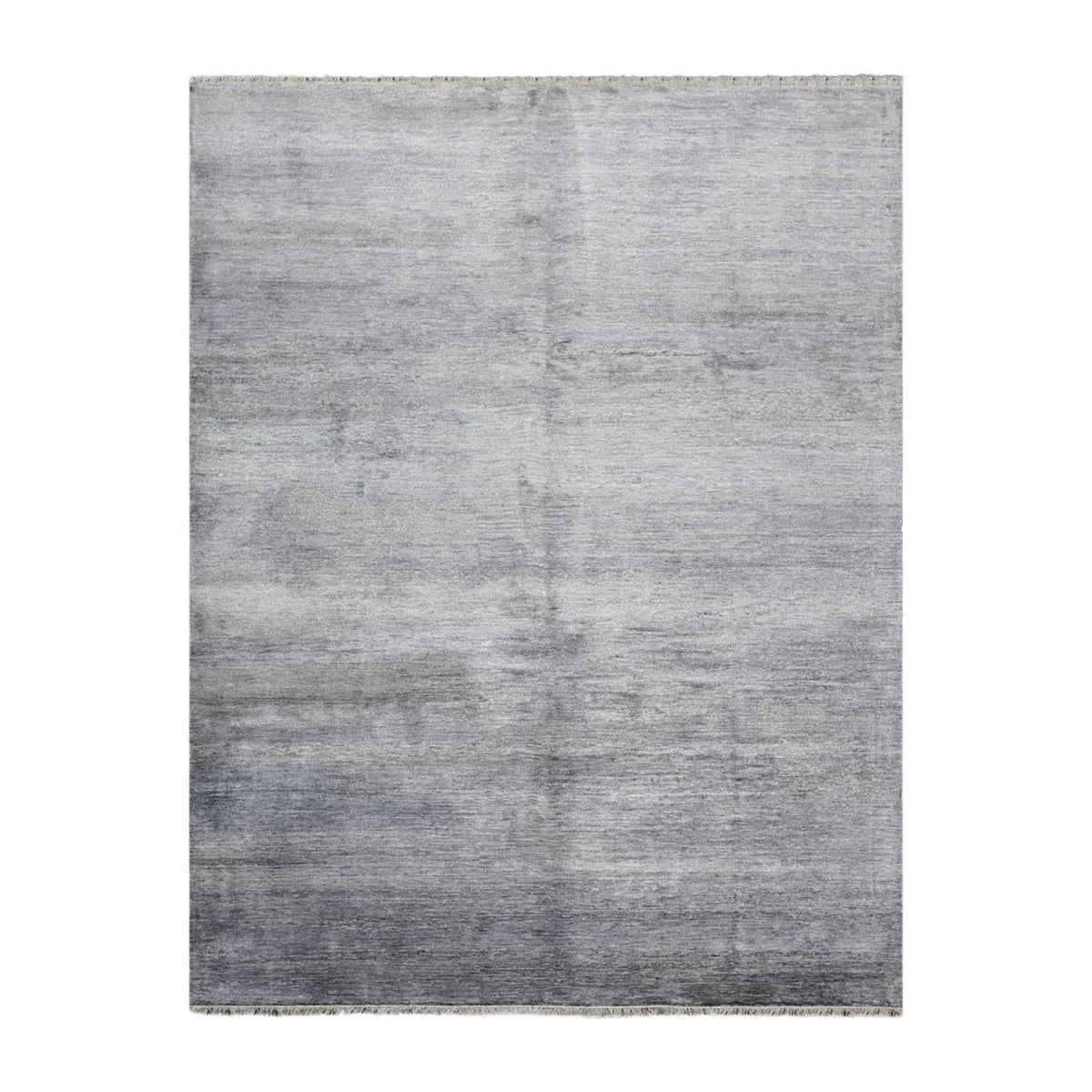 8x11 Gray, Slate, Color Hand Knotted Tibetan 100% Wool Modern Oriental Rug