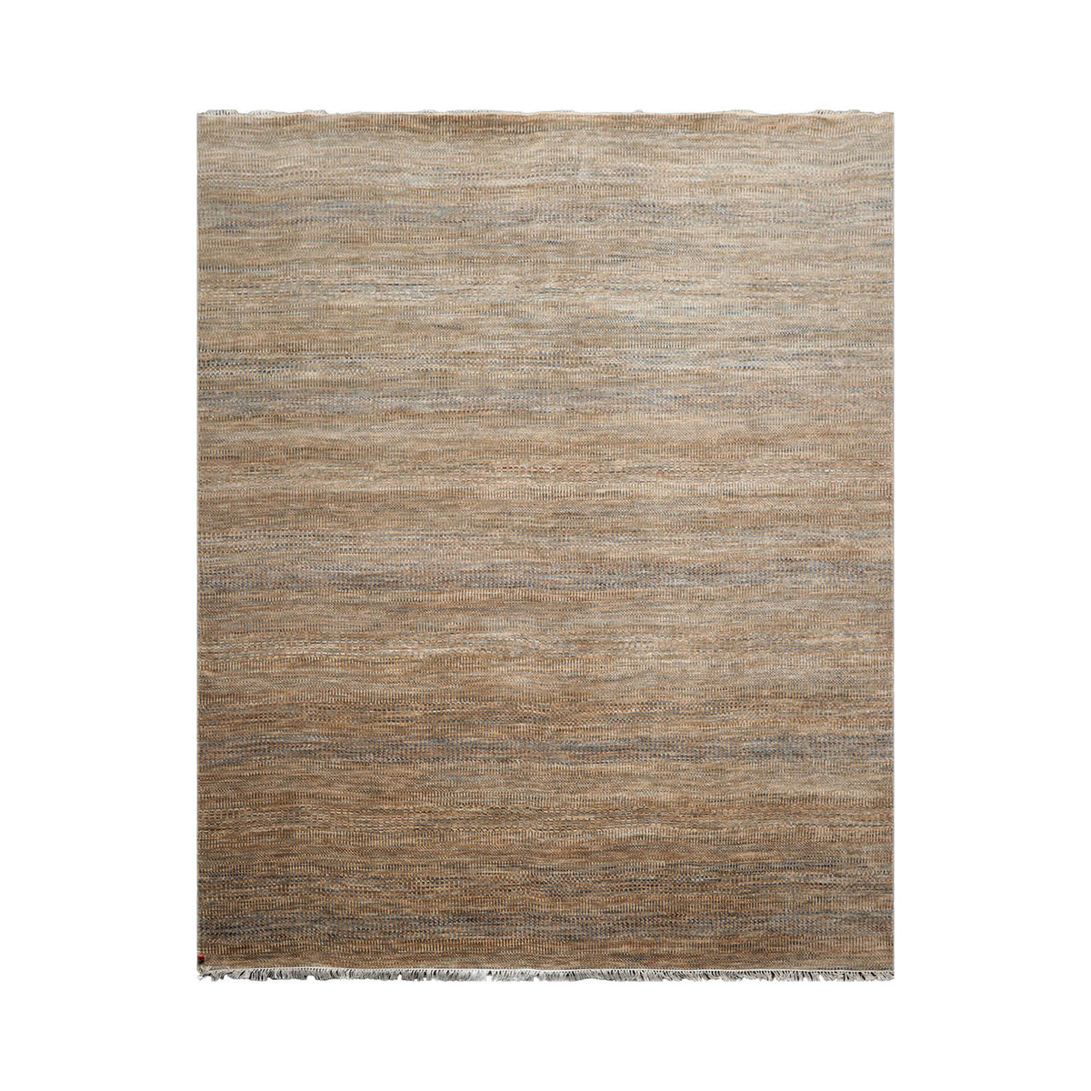 8x10 Moss, Gray, Beige Color Hand Knotted  Wool & Bamboo Silk Modern Oriental Rug