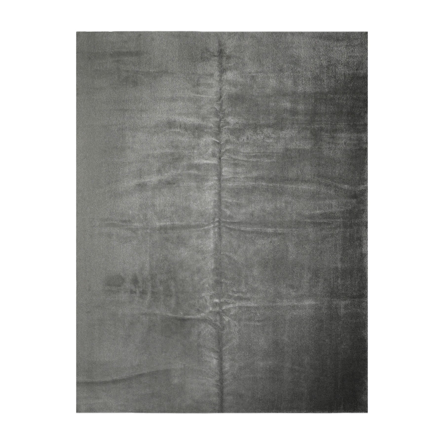 Palace Gray tone on tone, , Color Hand Knotted  Wool & Silk Modern Oriental Rug