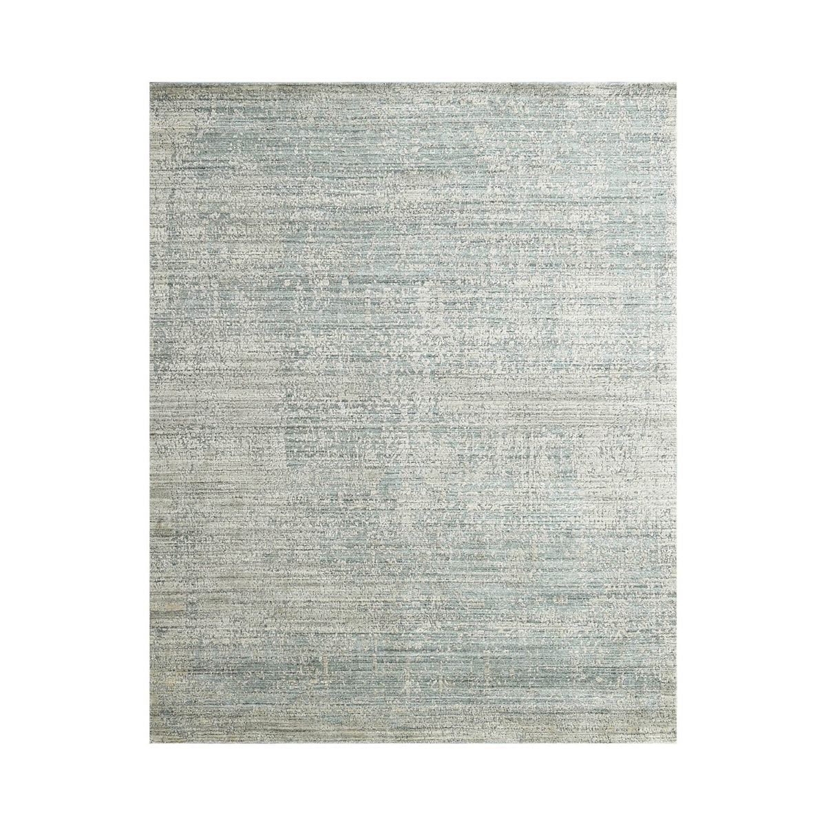 8x10 Celadon, Beige, Color Hand Knotted  100% Wool Modern & Contemporary Oriental Rug