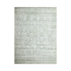 8x11 Gray, Beige, Moss Color Hand Knotted  100% Wool Modern & Contemporary Oriental Rug