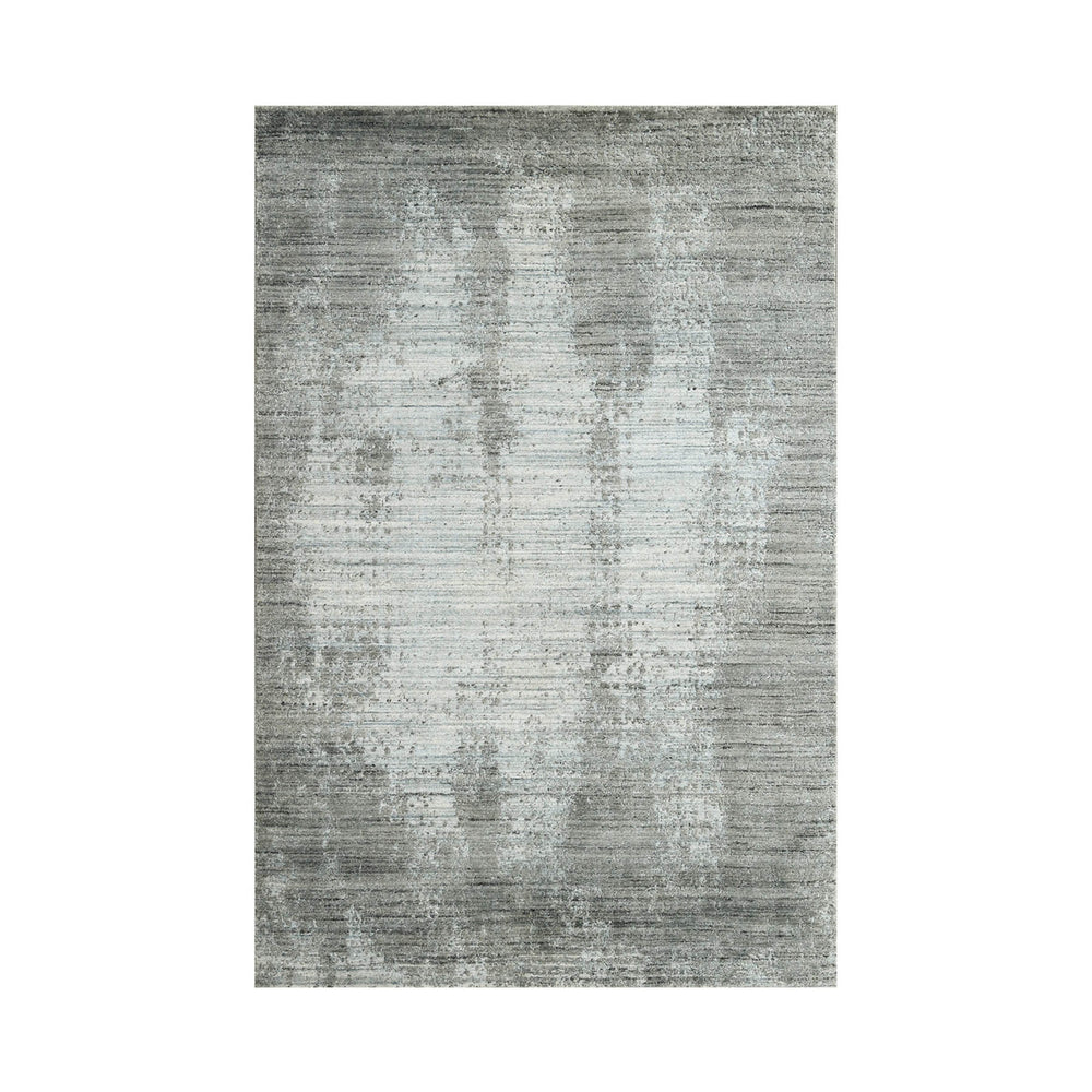 5x8 Gray, Silver, Color Hand Knotted  100% Wool Modern & Contemporary Oriental Rug