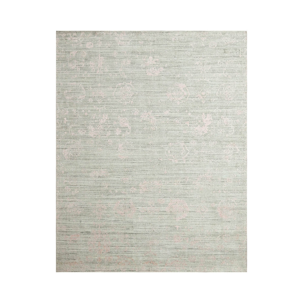8x10 Beige, Gray, Blush Color Hand Knotted  100% Wool Modern & Contemporary Oriental Rug