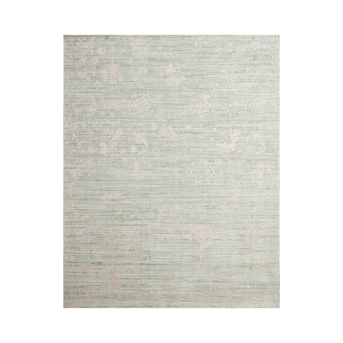 8x10 Beige, Gray, Blush Color Hand Knotted  100% Wool Modern & Contemporary Oriental Rug