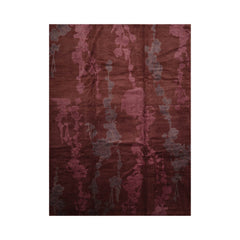 9x12 Chocolate, Aubergine, Graphite Color Hand Knotted  Wool & Silk Transitional Oriental Rug