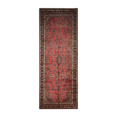 Palace Rose, Charcoal, Ivory Color Hand Knotted Lilihaan 100% Wool Traditional Oriental Rug
