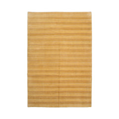 6x9 Gold, Tan, Color Hand Knotted Tibetan 100% Wool Modern & Contemporary Oriental Rug