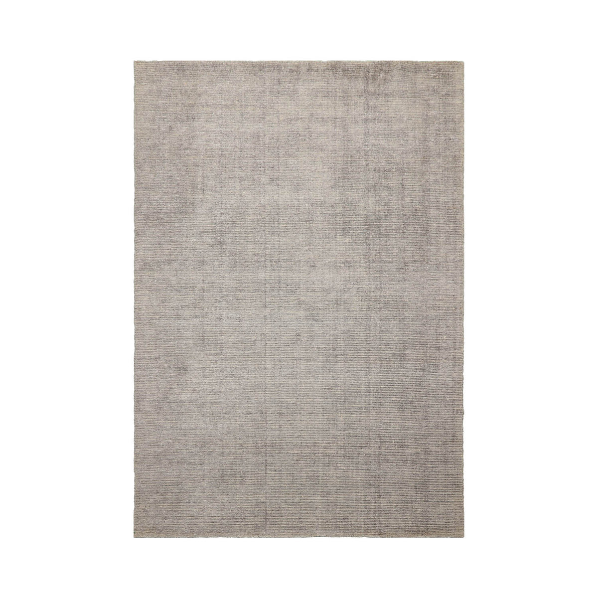 5x8 Taupe, Ivory, Color Hand Knotted  100% Wool Modern & Contemporary Oriental Rug