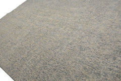 Knotted Rug Gray Slate Hand Knotted 9'x12' Tibetan Sherpa Modern Contemporary 100% Wool Oriental Area Rug