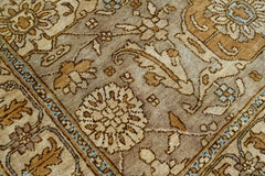 5x8 Gold, Beige, Blue Color Hand Knotted Oushak Wool Traditional Oriental Rug