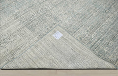 8x10 Celadon, Beige, Color Hand Knotted  100% Wool Modern & Contemporary Oriental Rug