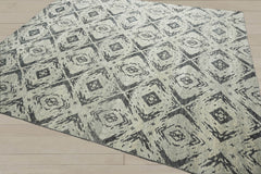 Multi Size Tone On Tone Gray Color Hand Knotted Indo Oushak Wool Modern & Contemporary Oriental Rug