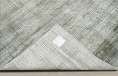 8x10 Gray, Blue, Color Hand Knotted  100% Wool Modern & Contemporary Oriental Rug