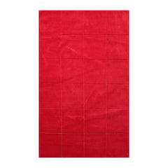 4x6 Red, Gold, Color Hand Knotted Tibetan 100% Wool Traditional Oriental Rug