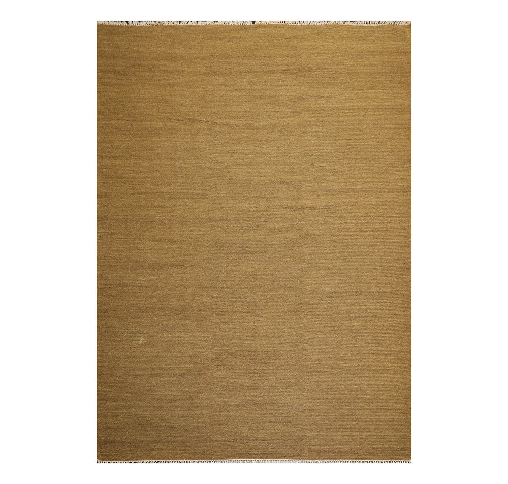 8x11 Olive Green, , Color Hand Knotted Camden 100% Wool Modern Oriental Rug