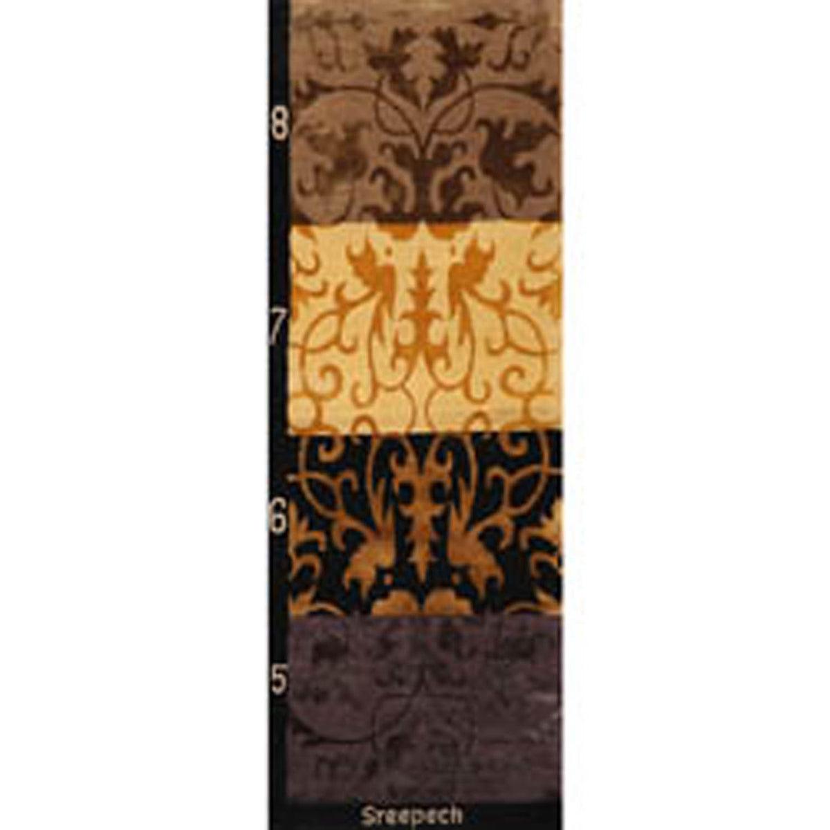 Runner Multicolor, , Color Hand Knotted  Wool Modern Oriental Rug