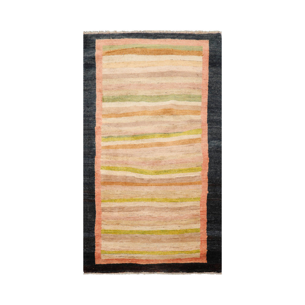 4x6 Beige, Taupe, Lime Color Hand Knotted Peshawar 100% Wool Modern Oriental Rug