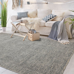 5x8 Beige, Gray, Color Hand Knotted  100% Wool Modern & Contemporary Oriental Rug