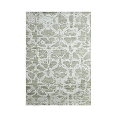 Multi Size Tone On Tone Gray Color Hand Knotted Oushak Wool Transitional Oriental Rug