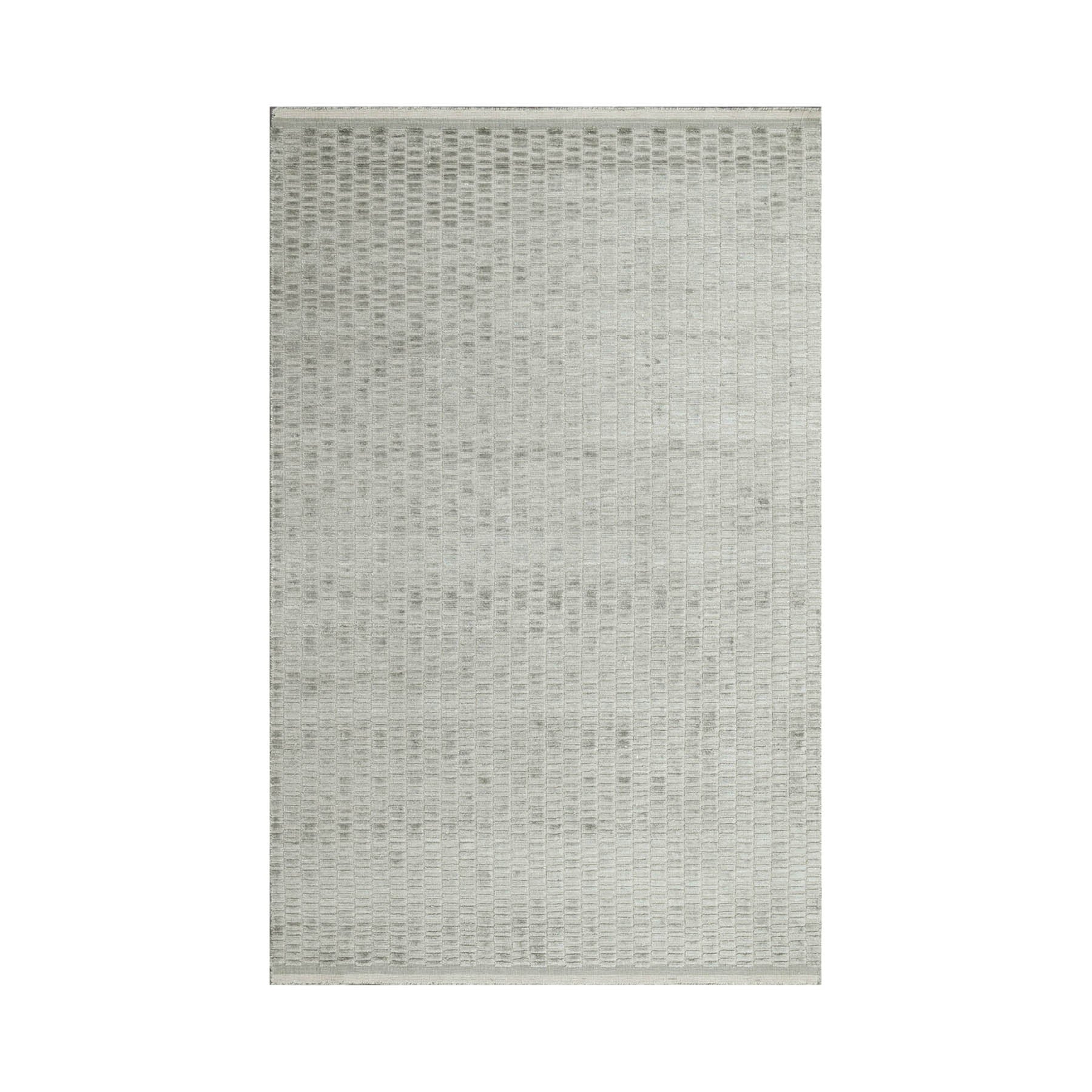 6x9 Tone On Tone Gray, , Color Hand Knotted  100% Wool Modern & Contemporary Oriental Rug