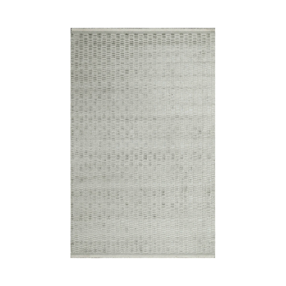 6x9 Tone On Tone Gray, , Color Hand Knotted  100% Wool Modern & Contemporary Oriental Rug
